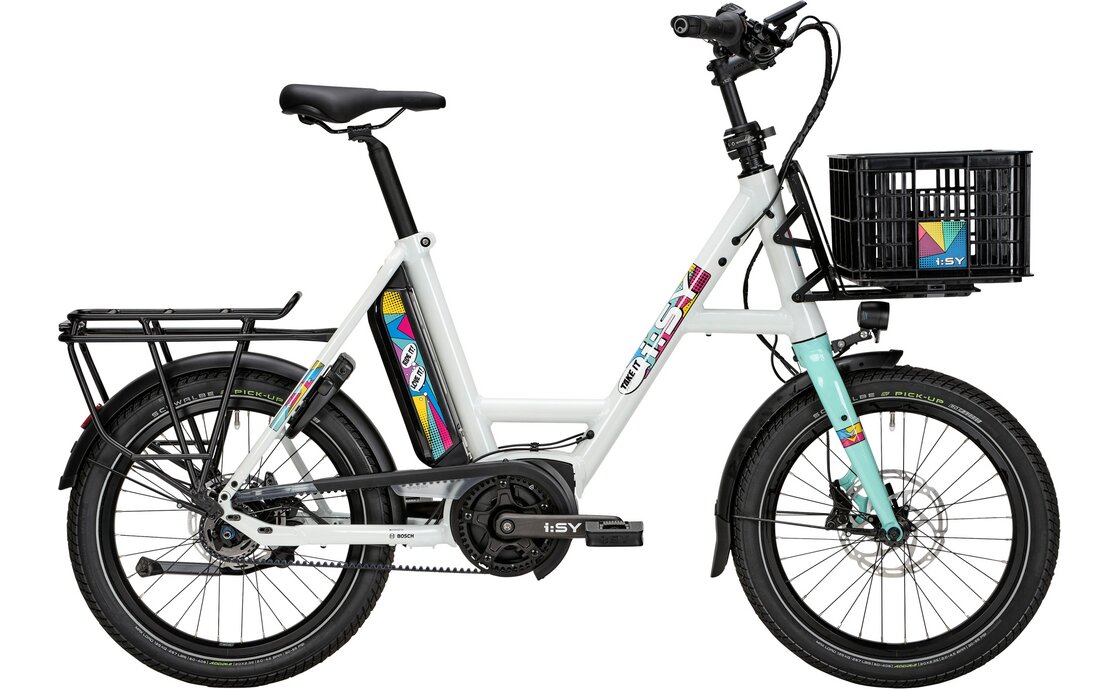 ISY Pop Art E5 ZR F - 545 Wh - 20 Zoll - Compact - 2023