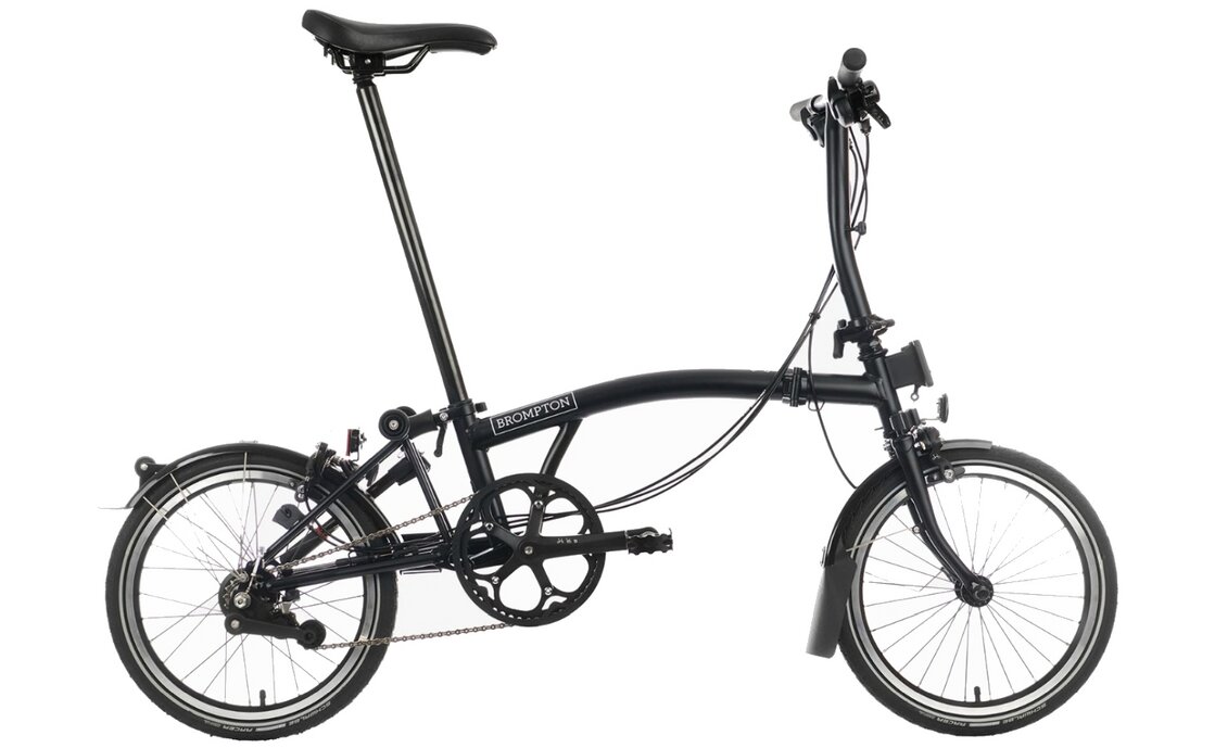 Brompton C Line Explore - Black Edition - 16 Zoll - Faltrahmen - 2024