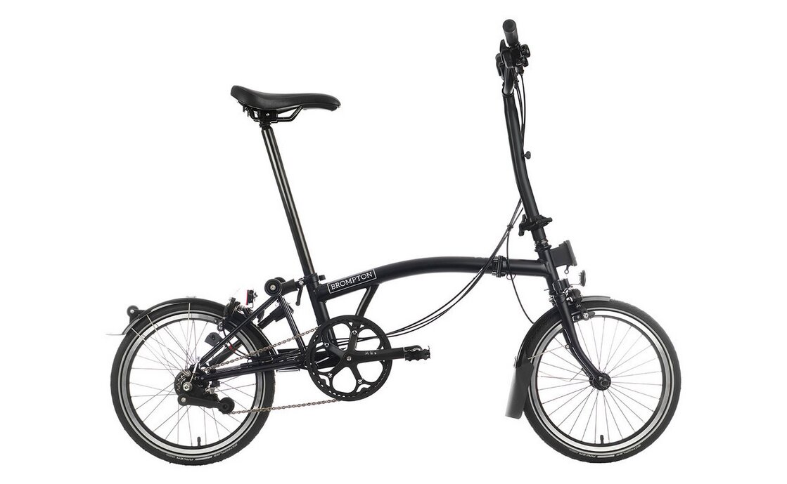 Brompton C Line Explore - Black Edition - 16 Zoll - Faltrahmen - 2024