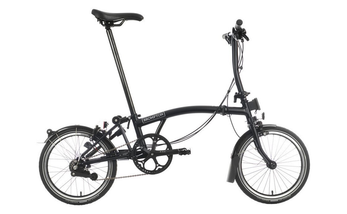 Brompton C Line Explore Black Edition - 16 Zoll - Faltrahmen - 2025