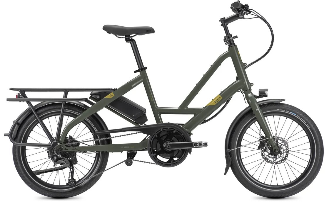 Tern Quick Haul P8i - 500 Wh - 20 Zoll - Longtail - 2025